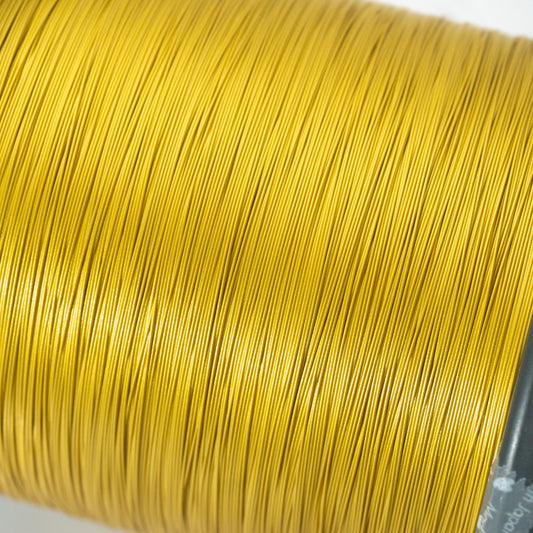 (25meter) Beading Nylon Wire DIY Craft Stainless Steel PVD Gold Plated Kawat Manik Anti Karat Hypoallergenic