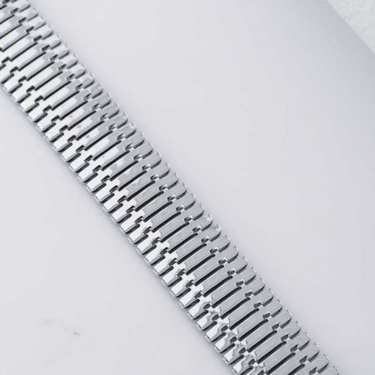 (23.5cm) Chunky Herringbone Snake Chain Men's Bracelet Stainless Steel Rantai Gelang Pria Hypoallergenic