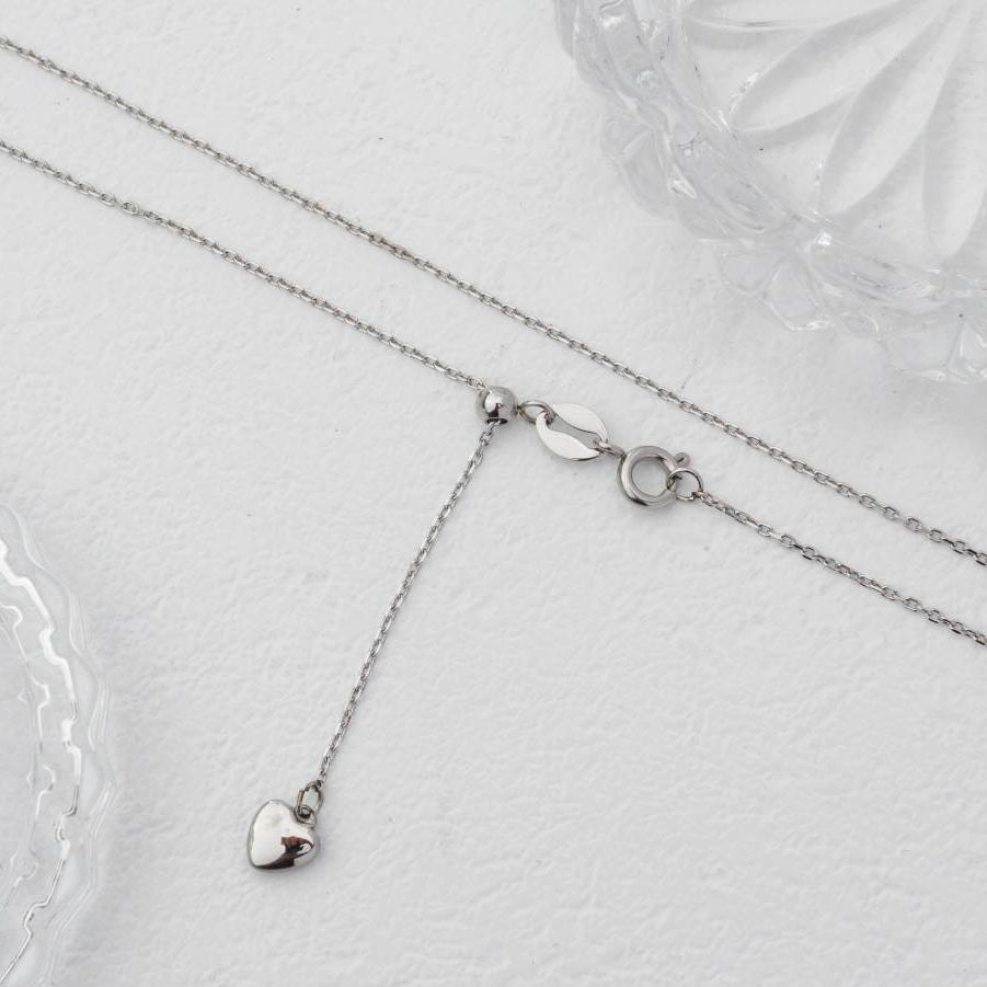Adjustable Cable Chain Necklace Stainless Steel PVD Gold Plated Rantai Kalung Serut Hypoallergenic
