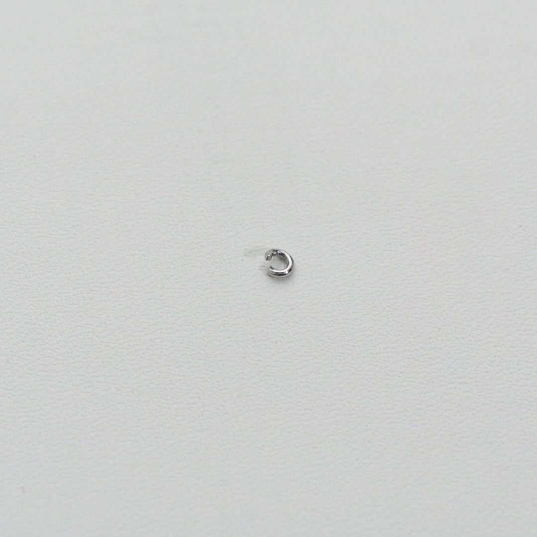 (20 pcs) 3mm Jump Ring O DIY Stainless Steel PVD Gold Plated Ring O bulat Hypoallergenic