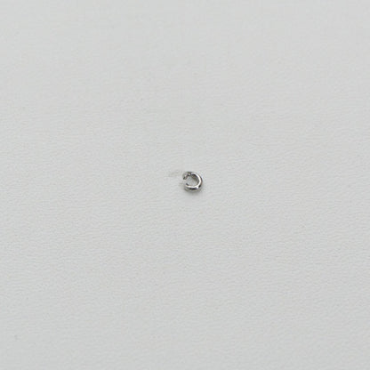 (20 pcs) 3mm Jump Ring O DIY Stainless Steel PVD Gold Plated Ring O bulat Hypoallergenic