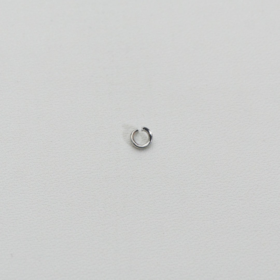 (20 pcs) 4mm Jump Ring O DIY Stainless Steel PVD Gold Plated Ring O bulat Hypoallergenic