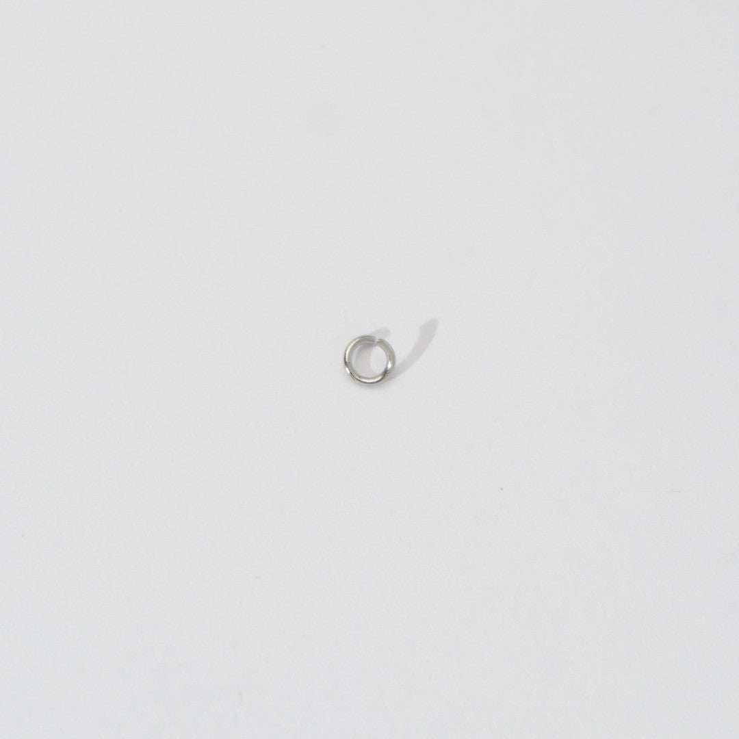 (20 pcs) 4mm Jump Ring O DIY Stainless Steel Gold Plating Ring O bulat Hypoallergenic
