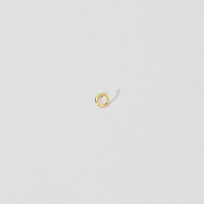 (20 pcs) 4mm Jump Ring O DIY Stainless Steel Gold Plating Ring O bulat Hypoallergenic