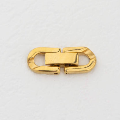 Watch Band Style Clasp DIY Stainless Steel PVD Gold Pengait Gelang Kalung Jam Hypoallergenic