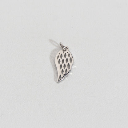 Plain Angel Wings Charm Stainless Steel PVD Gold Plated Liontin Sayap Hypoallergenic