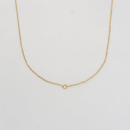 Rolo Chain For DIY Necklace Stainless Steel PVD Gold Plated Rantai Kalung DIY Hypoallergenic