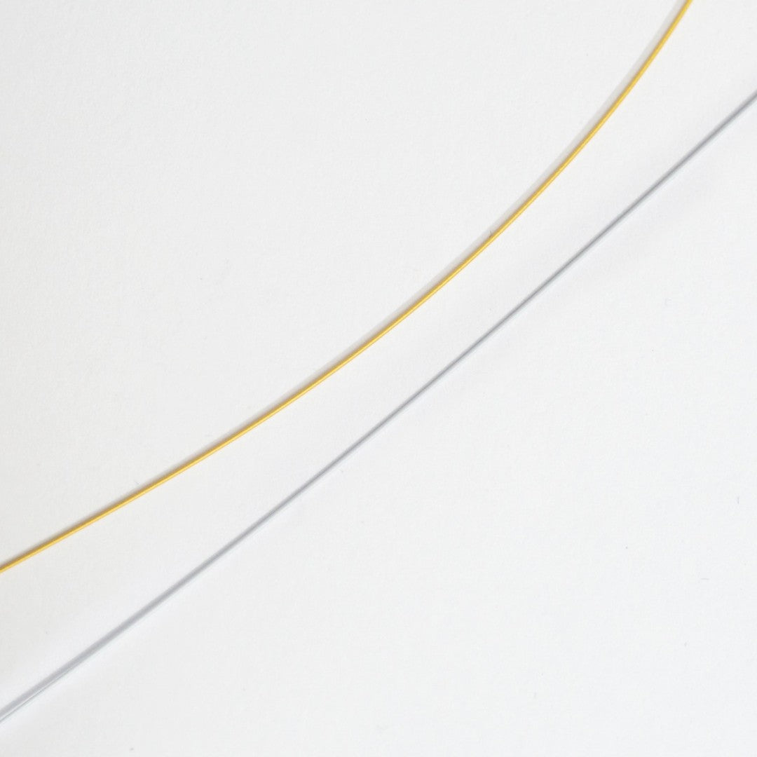 (25meter) Beading Nylon Wire DIY Craft Stainless Steel PVD Gold Plated Kawat Manik Anti Karat Hypoallergenic