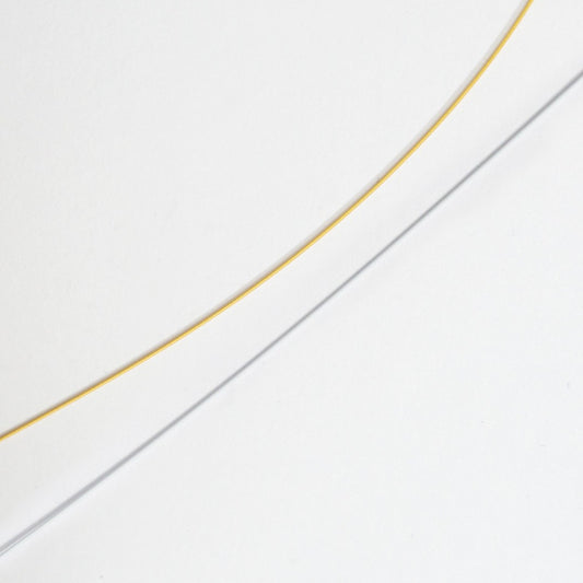 (25meter) Beading Nylon Wire DIY Craft Stainless Steel PVD Gold Plated Kawat Manik Anti Karat Hypoallergenic