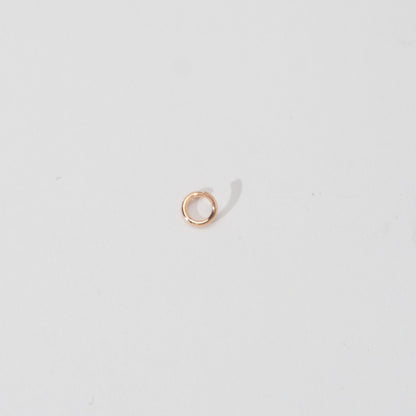 (20 pcs) 5mm Jump Ring O DIY Stainless Steel Gold Plating Ring O bulat Hypoallergenic