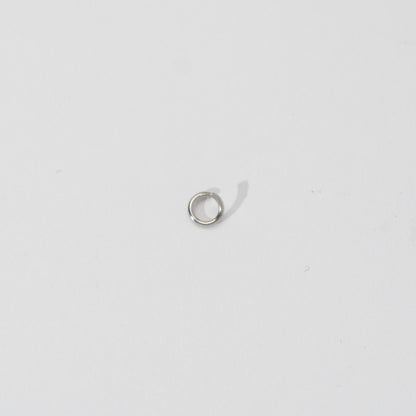 (20 pcs) 5mm Jump Ring O DIY Stainless Steel Gold Plating Ring O bulat Hypoallergenic