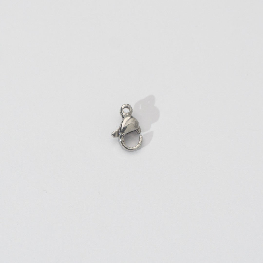 (5 pcs) 10mm Lobster Clasp DIY Stainless Steel Gold Plating Kokot Udang Pengait Kalung Gelang Hypoallergenic