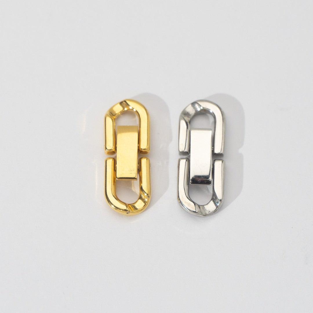 Watch Band Style Clasp DIY Stainless Steel PVD Gold Pengait Gelang Kalung Jam Hypoallergenic