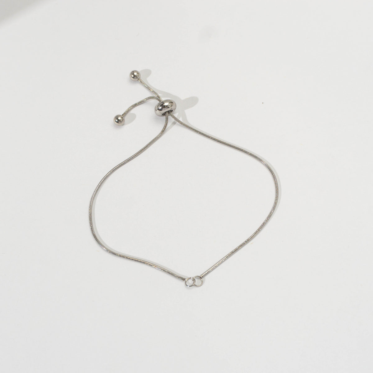 Snake Chain unfinished Adjustable Bracelet Daily Wear Stainless Steel PVD Gold Plated Rantai Gelang Serut Hypoallergenic