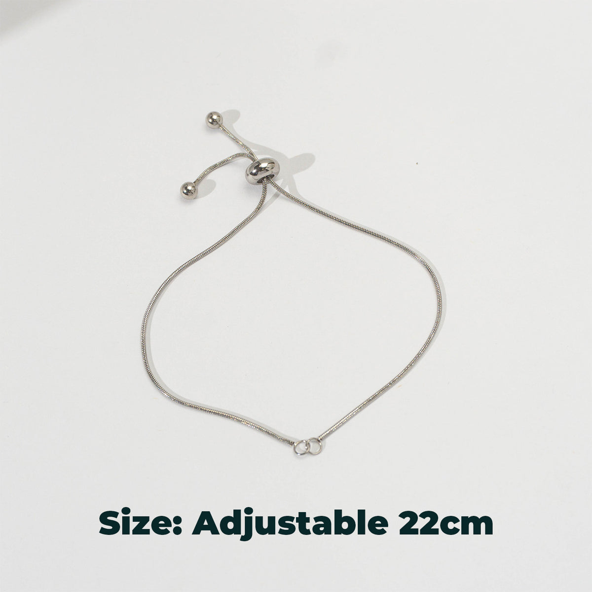 Snake Chain unfinished Adjustable Bracelet Daily Wear Stainless Steel PVD Gold Plated Rantai Gelang Serut Hypoallergenic