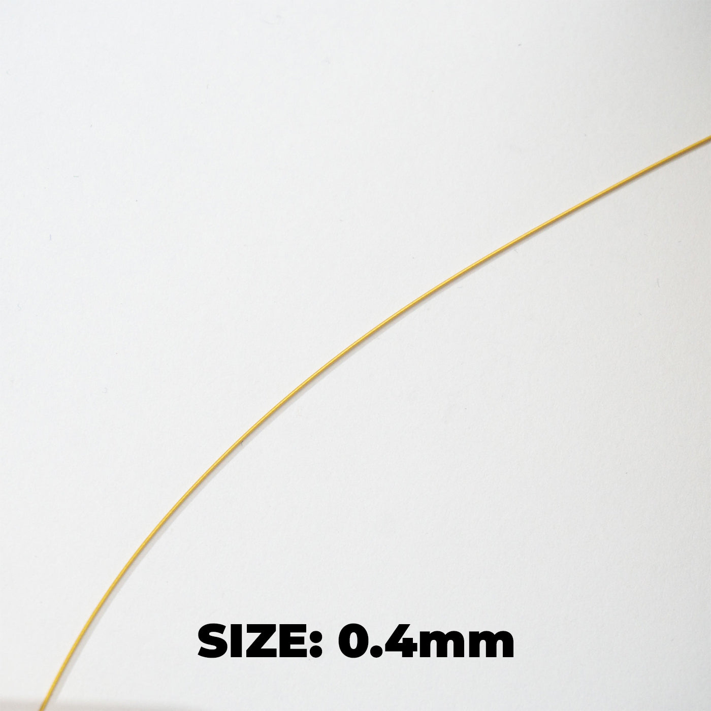(25meter) Beading Nylon Wire DIY Craft Stainless Steel PVD Gold Plated Kawat Manik Anti Karat Hypoallergenic