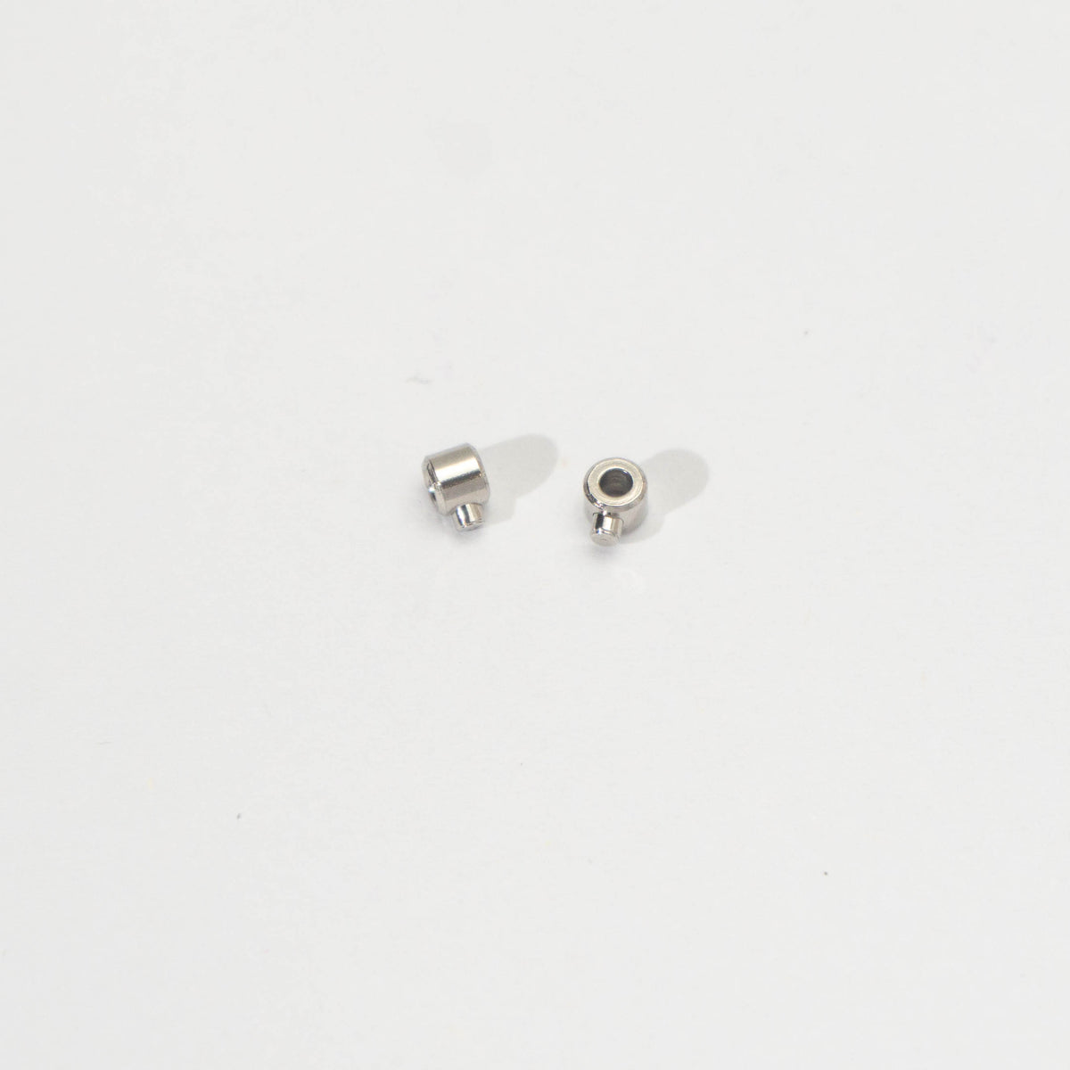 (10pcs) 4mm Cord beads Stopper DIY Stainless Steel PVD Gold Plated Stopper Merica Hypoallergenic